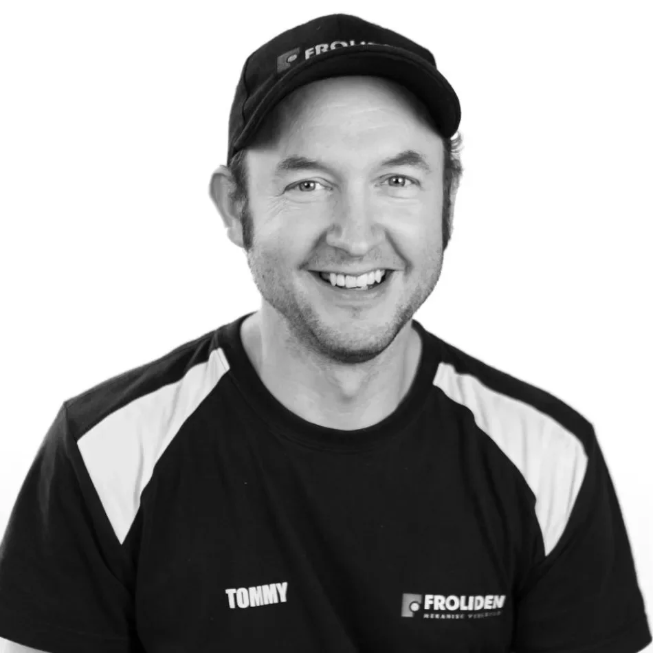 Porträtt av Tommy Klar