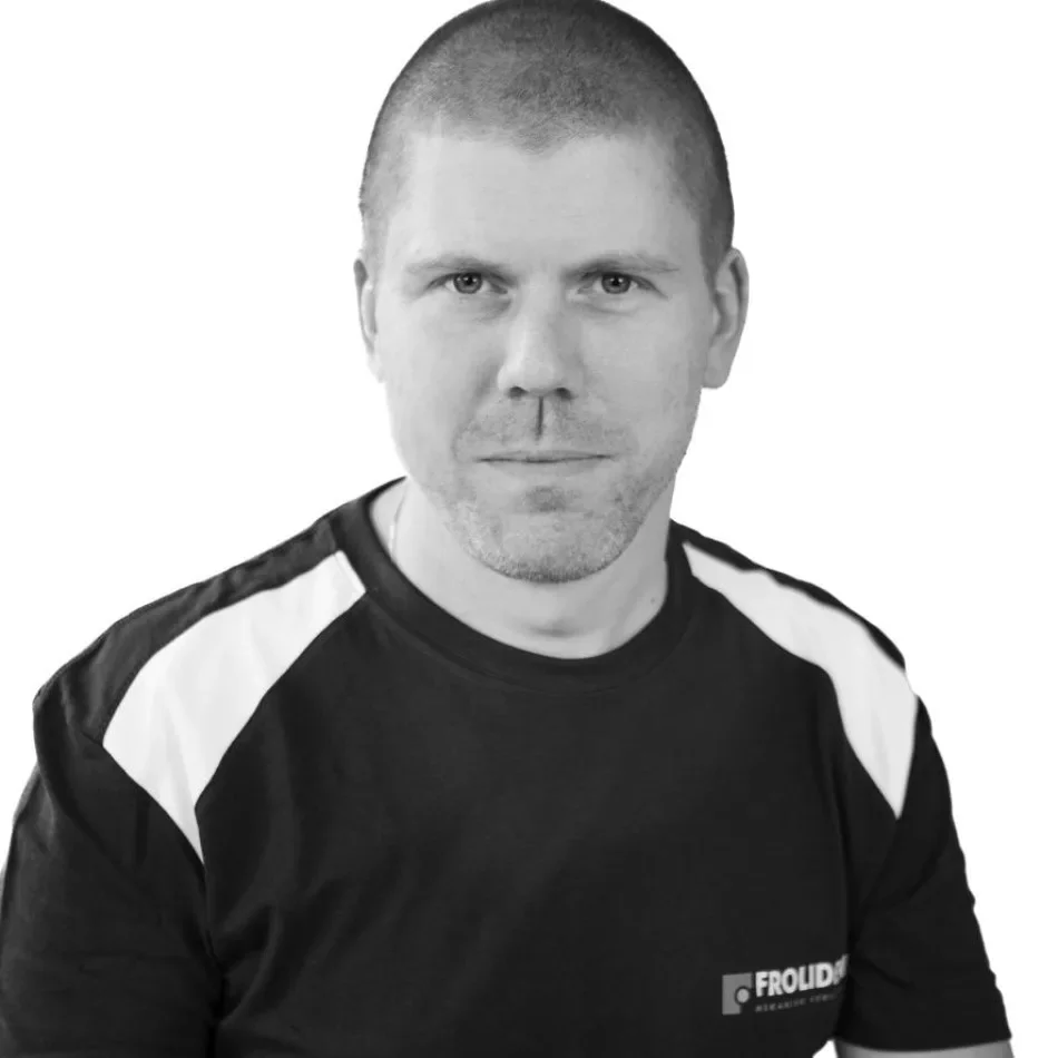 Porträtt av Johnny Sandstedt